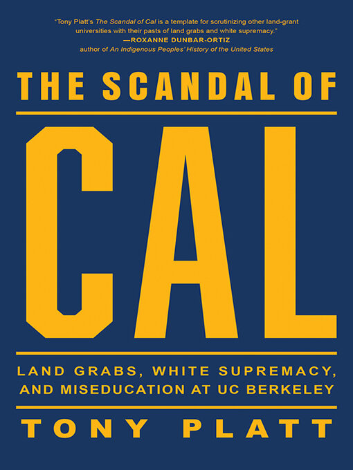 Title details for The Scandal of Cal by Tony Platt - Available